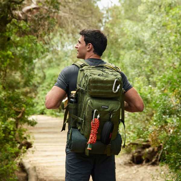 Mochila Táctica Militar Force B500 50 l, Verde NUMADA