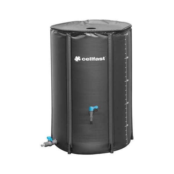 Depósito Plegable Recolector de Agua de Lluvia, 250 L, Ø60 x 90 cm CELLFAST