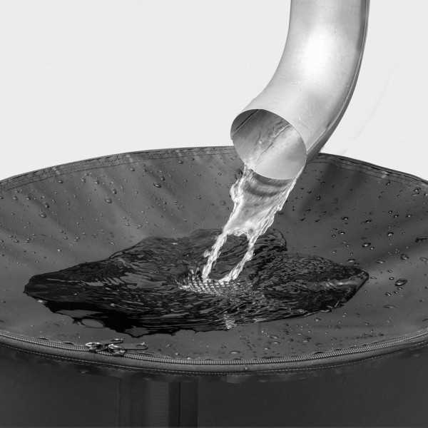Depósito Plegable Recolector de Agua de Lluvia, 250 L, Ø60 x 90 cm CELLFAST