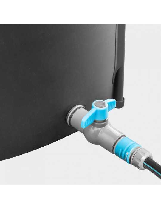 Depósito Plegable Recolector de Agua de Lluvia, 250 L, Ø60 x 90 cm CELLFAST