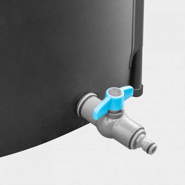 Depósito Plegable Recolector de Agua de Lluvia, 250 L, Ø60 x 90 cm CELLFAST