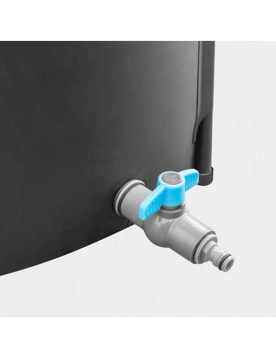 Depósito Plegable Recolector de Agua de Lluvia, 250 L, Ø60 x 90 cm CELLFAST
