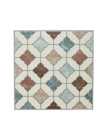 Mesa Metálica/Mosaico Plegable Bistro Marrakech para Exterior 58 x 58 x 76 cm BASICS 2