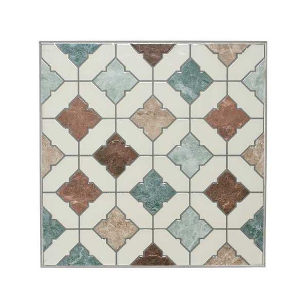 Mesa Metálica/Mosaico Plegable Bistro Marrakech para Exterior 58 x 58 x 76 cm BASICS