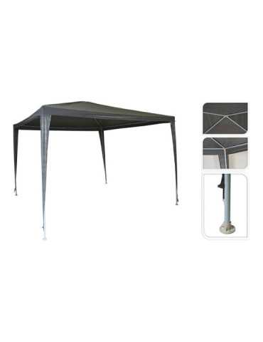 Carpa Gris Oscuro 3 x 3 x 2,45 m BASICS
