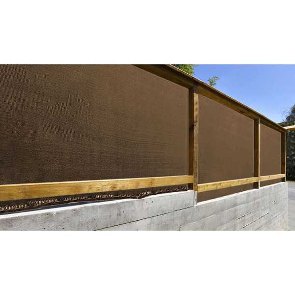 Malla de Ocultación Marrón 230 g/m² 1 x 50 m FAURA