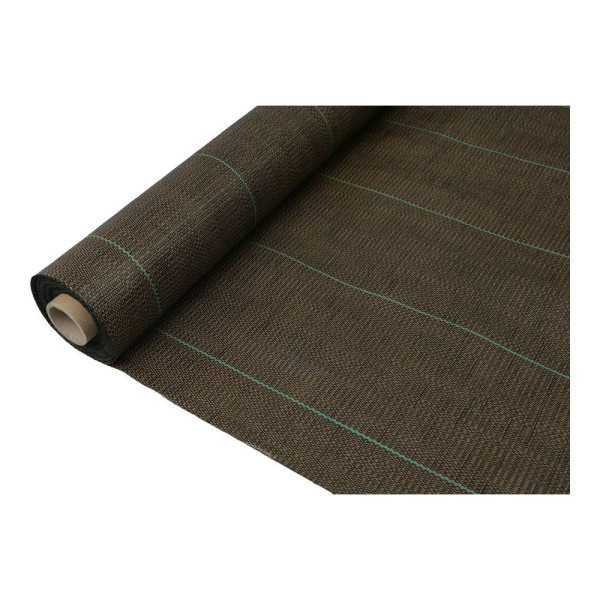 Malla Antihierba 100 g/m² Marrón 1 x 100 m FAURA