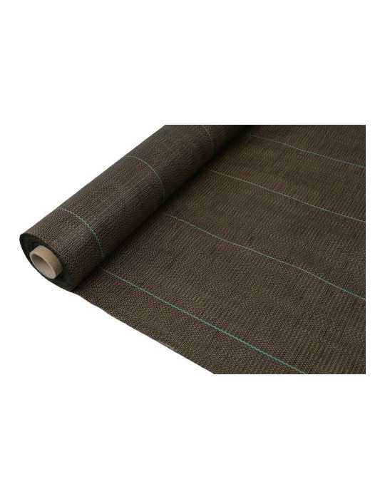 Malla Antihierba 100 g/m² Marrón 1 x 100 m FAURA