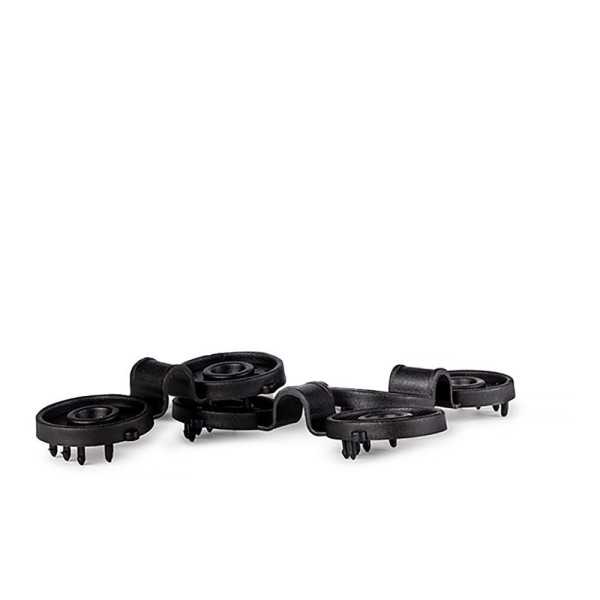 Pinzas para Malla Sombreo, Negras, 600 uds FUN AND GO
