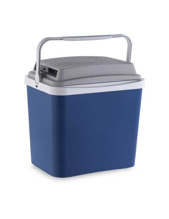Nevera de Camping Termoeléctrica 12 V, 24 l, Color Azul, 40 x 39,5 x 41 cm CAMPOS