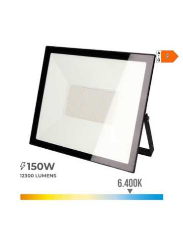 Foco Proyector LED 150 W 12300 lm 6400 K Luz Fría 35 x 31 x 4,5 cm EDM