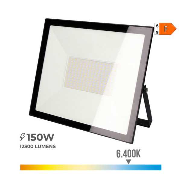 Foco Proyector LED 150 W 12300 lm 6400 K Luz Fría 35 x 31 x 4,5 cm EDM