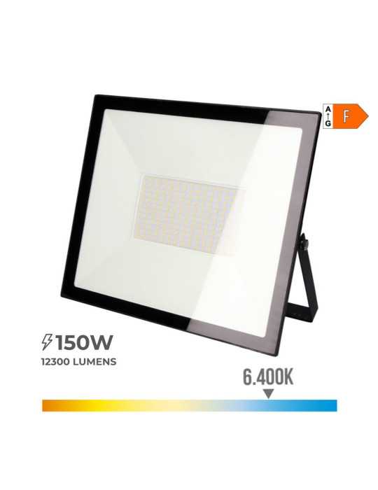 Foco Proyector LED 150 W 12300 lm 6400 K Luz Fría 35 x 31 x 4,5 cm EDM