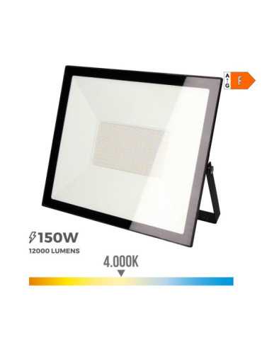 Foco Proyector LED 150 W 12000 lm 4000 K Luz Día 35 x 31 x 4,5 cm EDM