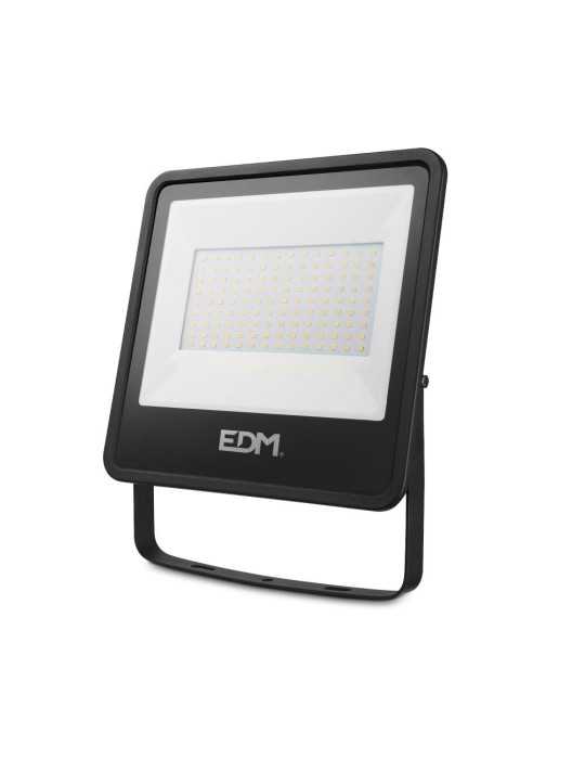 Foco Proyector LED 100 W 8200 lm 4000 K Luz Día, Black Series, 24,6 x 22,8 x 2,9 cm EDM