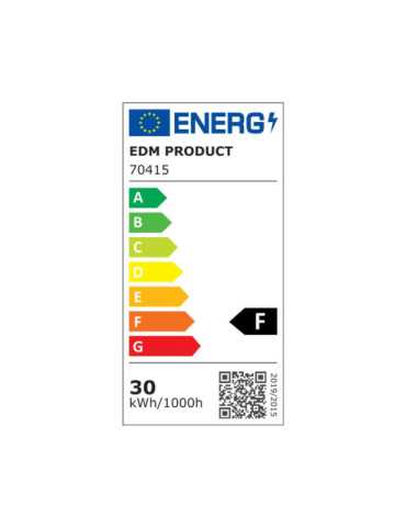 Foco Proyector LED con Trípode, 2 x 30 W, 2 x 2370 lm, 4000 K, Luz Día, Black Series EDM 2