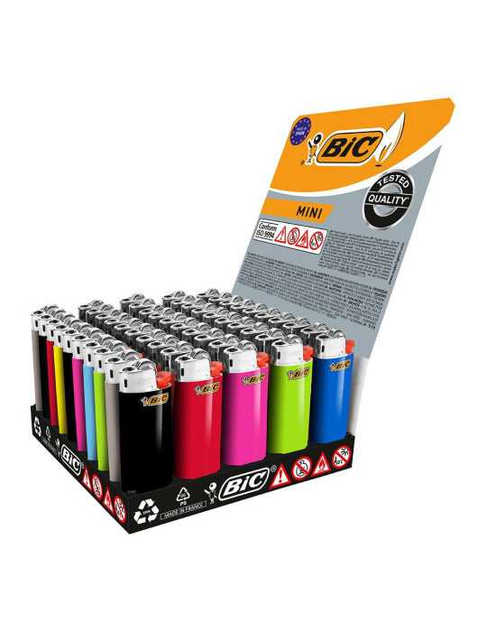 Encendedor Mini J25 Colores Surtidos Expositor 50 uds BIC
