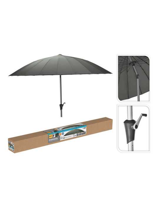 Parasol Verde, Ø280 x 248 cm BASICS
