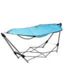 Hamaca Plegable con Soporte 240 x 80 x 75 cm BASICS