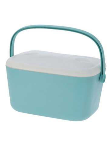 Nevera de Camping 20 l Color Turquesa, 470 x 315 x 270 mm BASICS