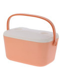 Nevera de Camping 20 l Color Rosa, 470 x 315 x 270 mm BASICS