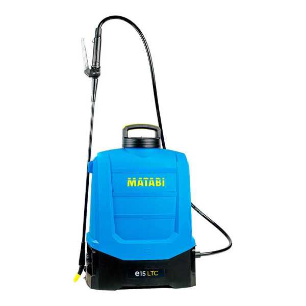 Pulverizador Eléctrico Mochila E15 Ltc, 15 l MATABI