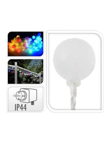 Guirnalda 80 LEDS, Multicolor Colores Vivos, Exterior, 16 m PARTY LIGHTING 2