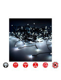 Cortina LED Easy-Connect, Blanco Frío, Interior-Exterior 2x2m EDM