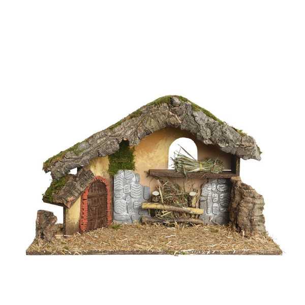 Establo Vacío para Belén 50 x 22 x 31 cm DECORIS