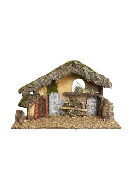 Establo Vacío para Belén 50 x 22 x 31 cm DECORIS