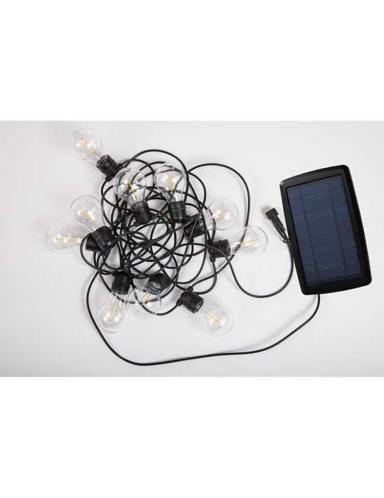 Guirnalda Allegra Solar + Bateria, 10 Bombillas LED 3V, 10 m NEW GARDEN