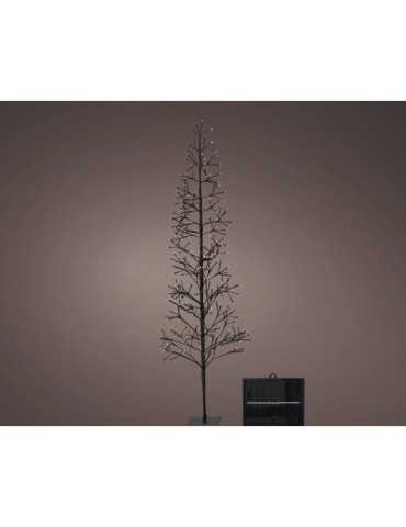 Árbol Microled Solar, Luz Parpadeante, 192 LED, Blanco Cálido. LUMINEO