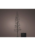 Árbol Microled Solar, Luz Parpadeante, 192 LED, Blanco Cálido. LUMINEO