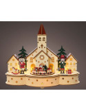 Escena de Cascanueces Navideños, 30x14x24,5cm. LUMINEO