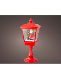 Farol Papa Noel con Movimiento y Música LUMINEO