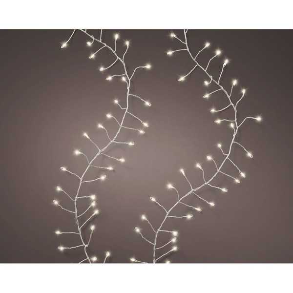 Guirnalda Microleds Parpadeante, 480 LEDS, Blanco Cálido. LUMINEO