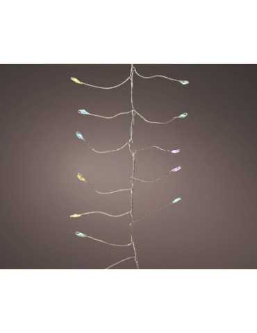 Guirnalda Microleds Parpadeante, 480 LEDS, Multicolor Suave LUMINEO
