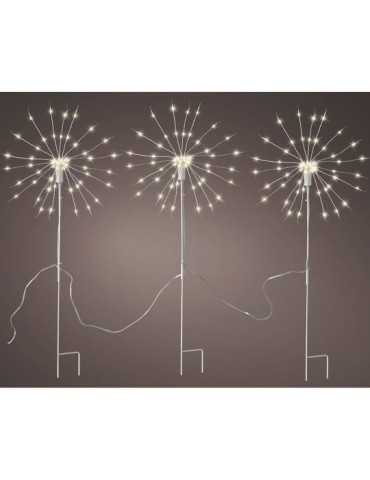Estaca Microled en Forma Peluso Parpadeante para Exterior Ø25 x 45 cm LUMINEO