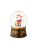 Bola de Nieve Santa Claus Ø13 x 17,5 cm LUMINEO