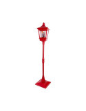 Farola Papa Noel Iluminada 37,5 x 37,5 x 185 cm LUMINEO