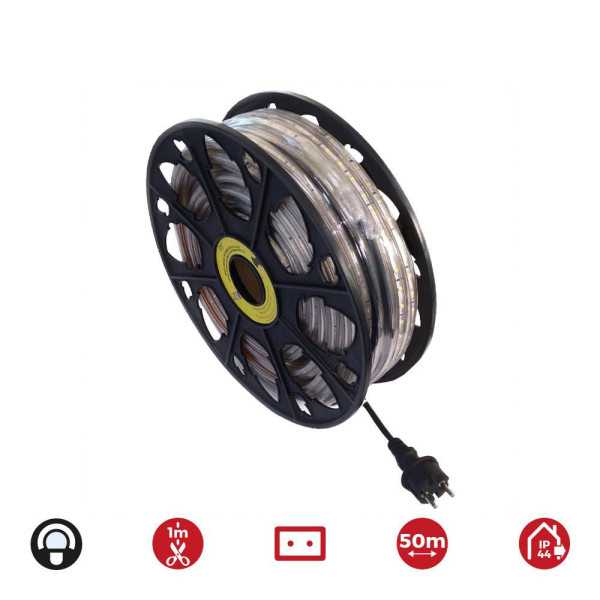 Tira de LED 60 LEDS/m 4,2W/m 220-240V IP44 50 m Blanco Frio EDM