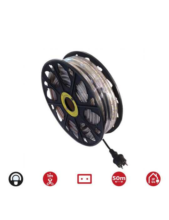 Tira de LED 60 LEDS/m 4,2W/m 220-240V IP44 50 m Blanco Frio EDM