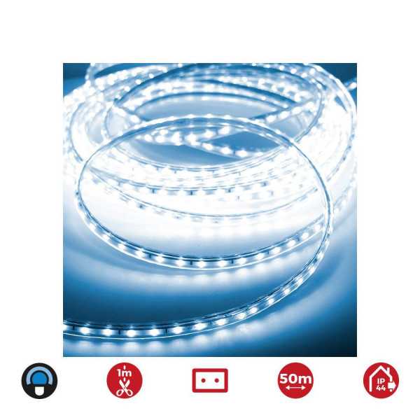Tira de LED 60 LEDS/m 4,2W/m 220-240V IP44 50 m Azul EDM