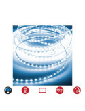 Tira de LED 60 LEDS/m 4,2W/m 220-240V IP44 50 m Azul EDM