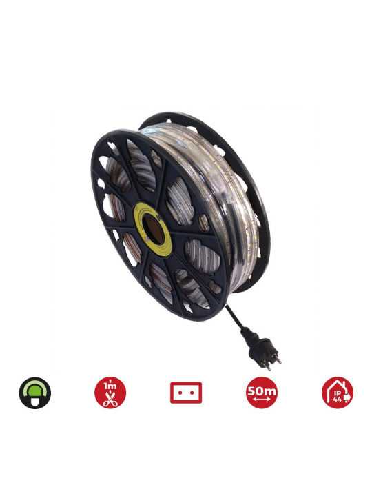 Tira de LED 60 LEDS/m 4,2W/m 220-240V IP44 50 m Verde EDM