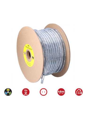 Tubo Flexiled 2 Vias Fijo 48 m 30 LEDS/m IP44 Multicolor EDM 2
