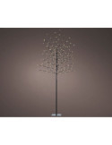 Árbol Iluminado Exterior 160 LEDS Luz Cálida Ø70 cm x 1,80 m LUMINEO