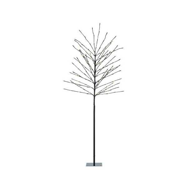 Árbol Iluminado Exterior 160 LEDS Luz Cálida Ø70 cm x 1,80 m LUMINEO