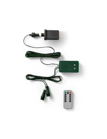 Transformador Verde con Control Remoto para Exterior, 5 m LUMINEO