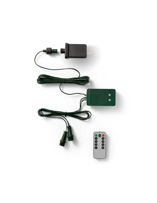 Transformador Verde con Control Remoto para Exterior, 5 m LUMINEO